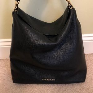 Burberry London Grainy Medium Cale Black